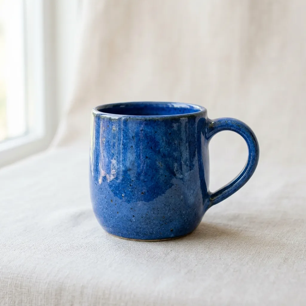 Esempio: foto creata dall'AI di Flittar dal nome e dalle indicazioni del prodotto (una tazza in ceramica di prova).